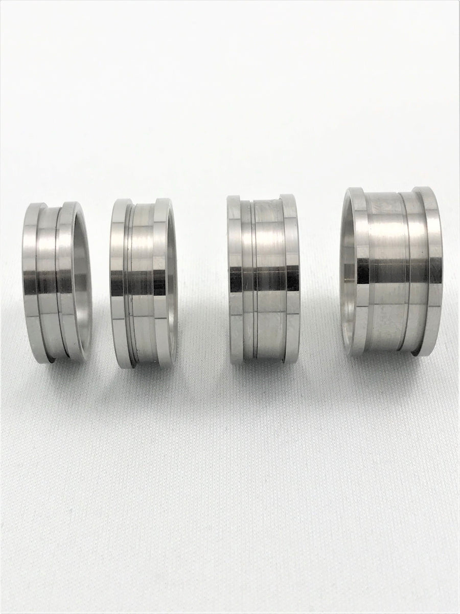 Ring Cores / Ring Blanks – Tagged precious metal ring –