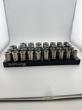 Master Ring Maker Mandrel set, Aluminum, Brass, Stainless steel, Delrin ring mandrel sets