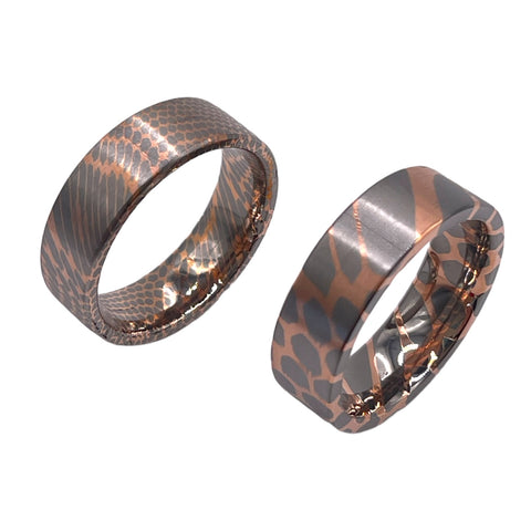 Angled cut 45 degree Superconductor customizable ring cores, Small and Large filaments