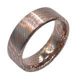 Superconductor cut in 45-degree angle in small and large filaments customizable ring core