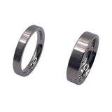 Customizable titanium ring cores 4mm, 6mm