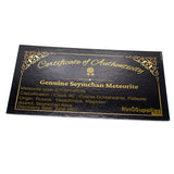 Meteorite Dust and Large shavings ring inlay material