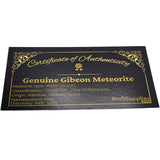 Meteorite Dust and Large shavings ring inlay material