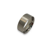 Titanium Flat comfort ring core 8 mm