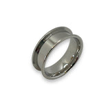 Stainless steel inlay ring cores 6 mm