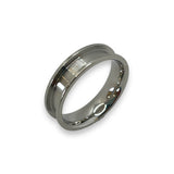 Stainless steel inlay ring cores 4 mm