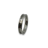 Stainless steel inlay ring cores 2 mm