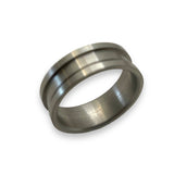 Ring cores 3 mm stainless steel 2 pieces JDG