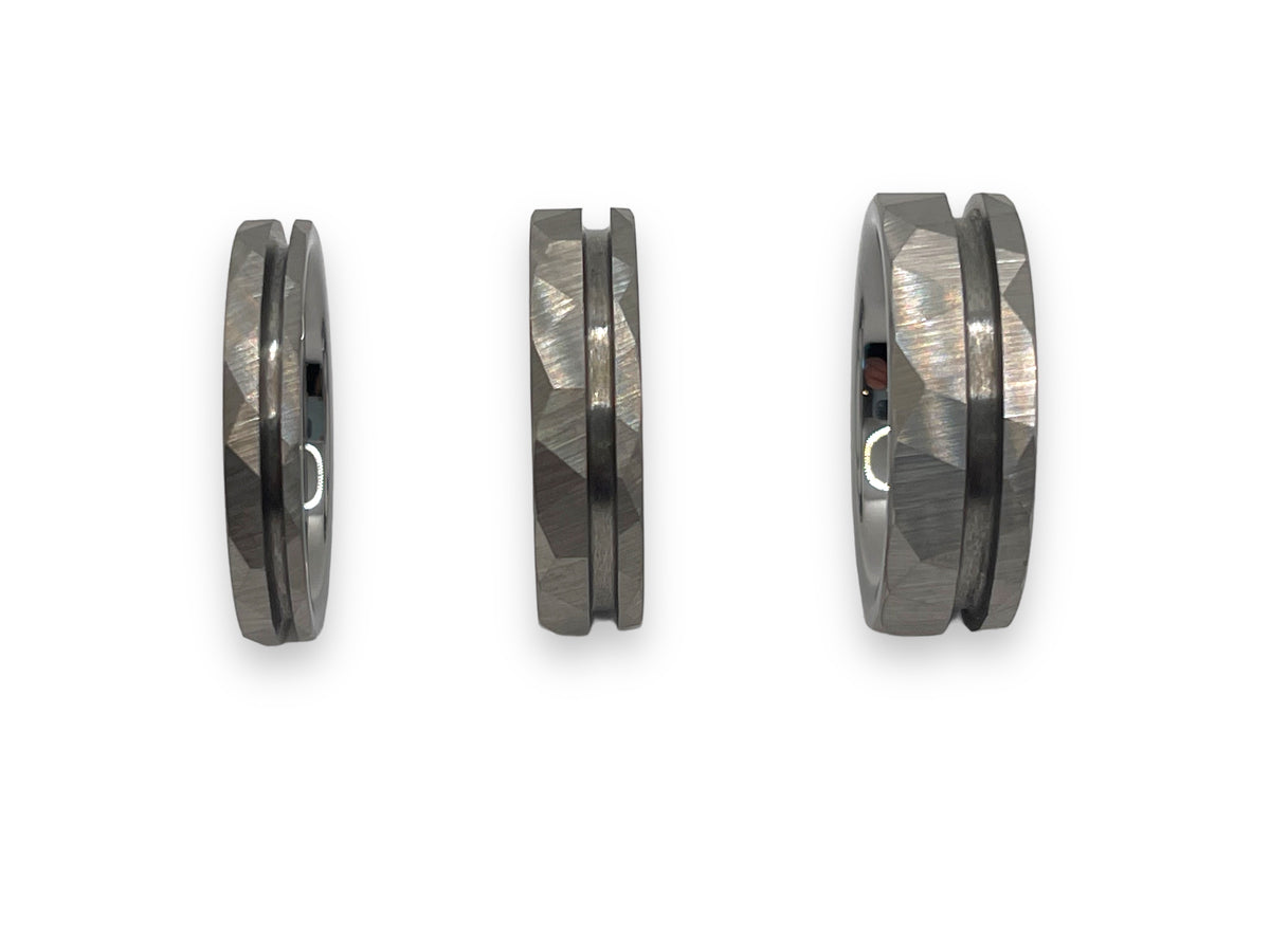 Titanium Offset Inlay Channel, Ring Making Supplies