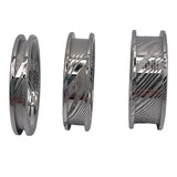 Stainless Damascus Channel ring core