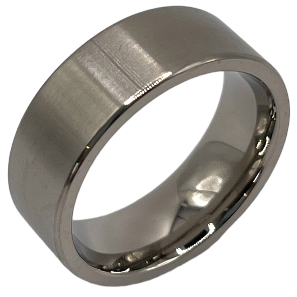 Customizable titanium ring cores 8mm, 10mm