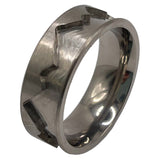Titanium Mountain inlay channel ring core