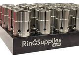 Master Ring Maker Mandrel set, Aluminum, Brass, Stainless steel, Delring ring mandrel sets