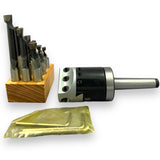 Indexing boring head set up kit Morse taper and accessories