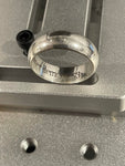 Laser ring core engraving and Sandblasting options