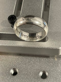 Laser ring core engraving and Sandblasting options