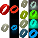 Glow inlay channel ring cores