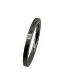 Titanium Customizable ring core 2mm Total width