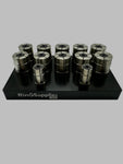 Master Ring Maker Mandrel set, Aluminum, Brass, Stainless steel, Delrin ring mandrel sets