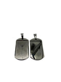 Dog tag inlay design pendant