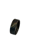 Zirconium Crystalized Titanium Damascus customizable ring core