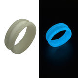 Glow inlay channel ring cores