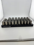 Master Ring Maker Mandrel set, Aluminum, Brass, Stainless steel, Delrin ring mandrel sets