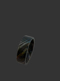 Zirconium Crystalized Titanium Damascus customizable ring core