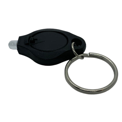 UV keychain light for glow powders