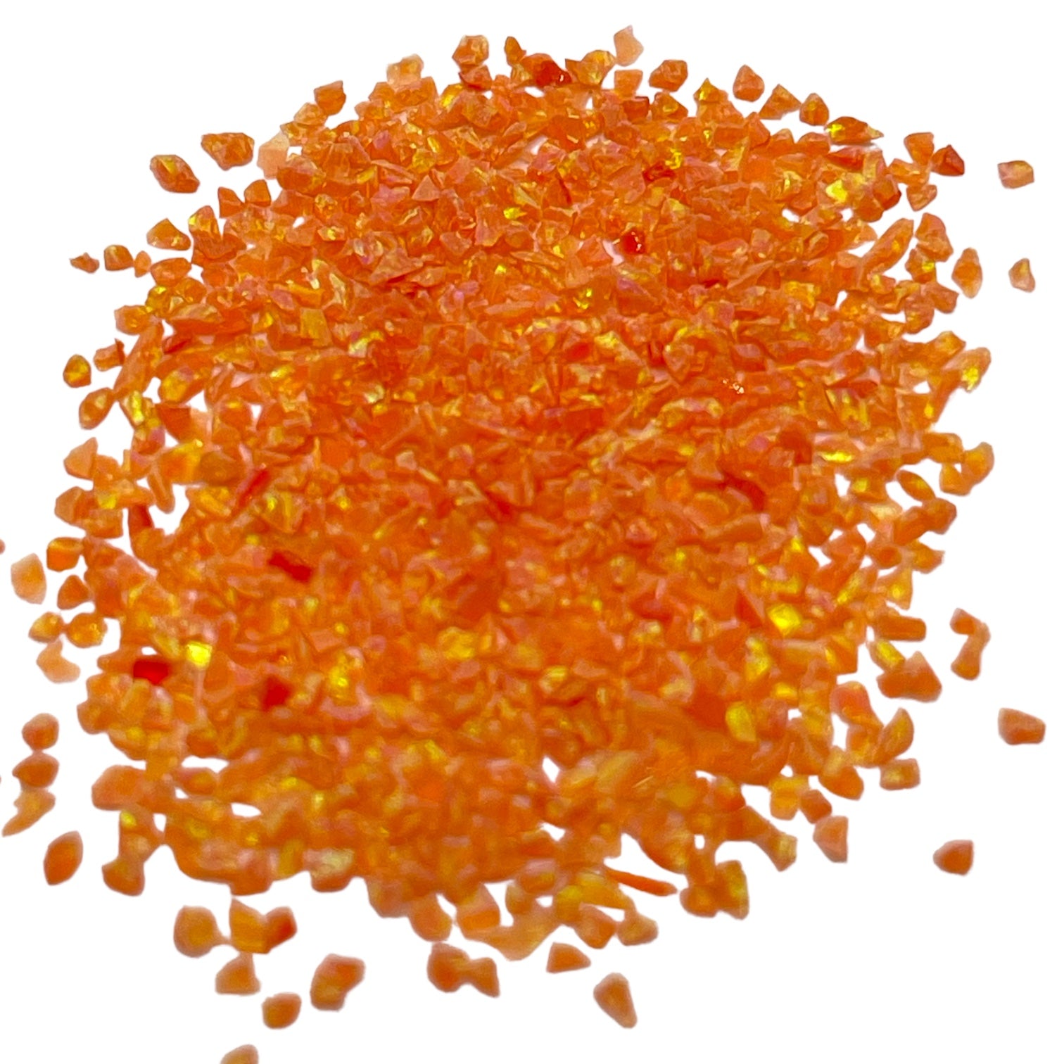 Green Fire Opal Crushed Opal