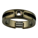 Black Titanium ring core ZBL-1504B