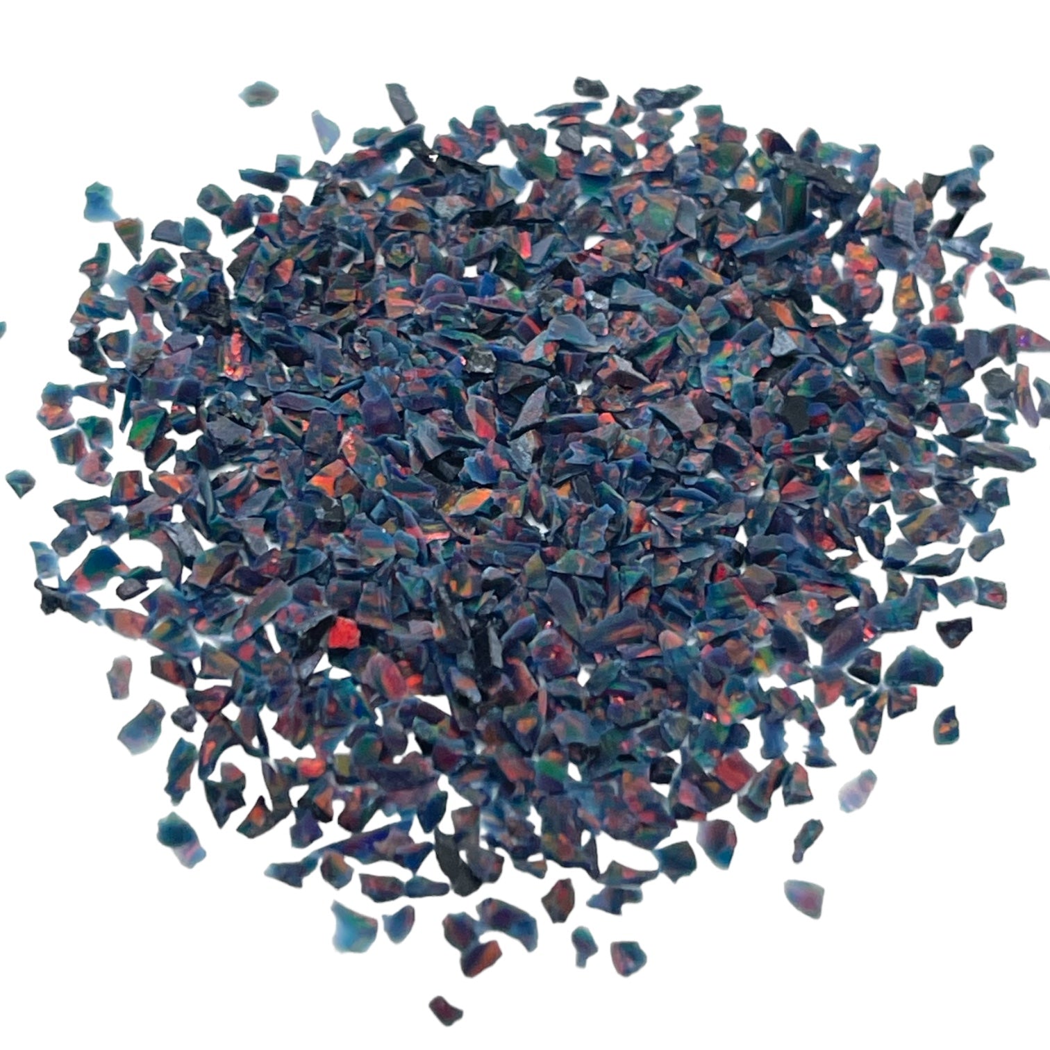 Galaxy Black Crushed Opal