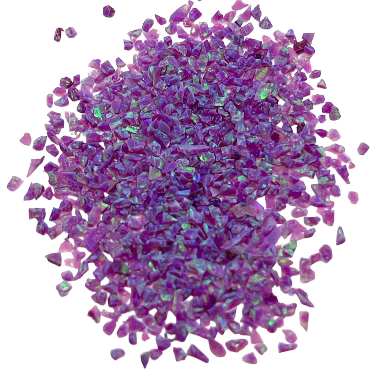 Multi-Amethyst Crushed Opal