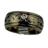 Black Titanium Viking ring core ZBL-8418B