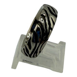 Titanium Finger print ring core R3003-3008-3010A