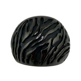 Black Titanium fingerprint ring core R3001B-00000