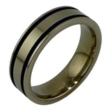 Titanium ring core R1083A