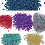 5 GRAMS - Medium size - crushed  Bello Opal for inlaying and crafting