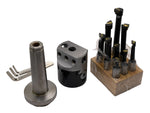 Indexing boring head set up kit, Morse taper and accessories