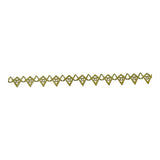 Ring Inlay design metal strips