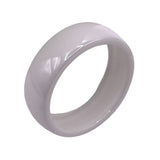 Inside channel White Ceramic ring core