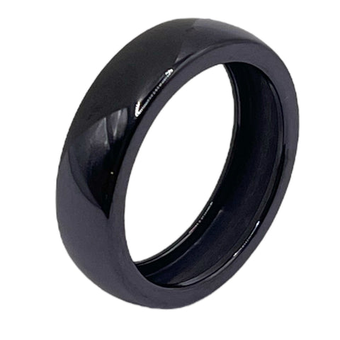 Inside channel Black Ceramic ring core