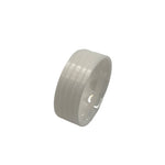 Flat White Ceramic Comfort ring core 8 mm