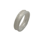 White ceramic ring cores 3 mm