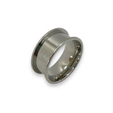 Stainless steel inlay ring cores 8 mm