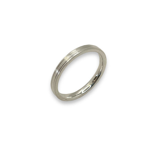 Flat comfort Silver ring cores .925 sterling silver 2.5 mm