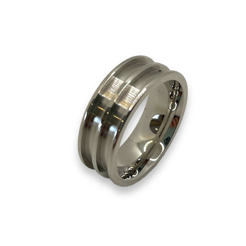 Stainless steel double channel ring core