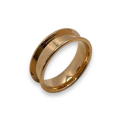 Copper channel ring core