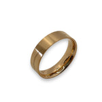 Copper Flat comfort ring core 6 mm