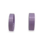 Purple ceramic flat ring core in 6mm, 8 mm total width
